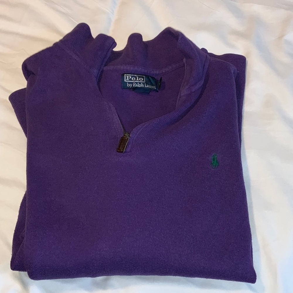 Ralph Lauren quarter zip sweater